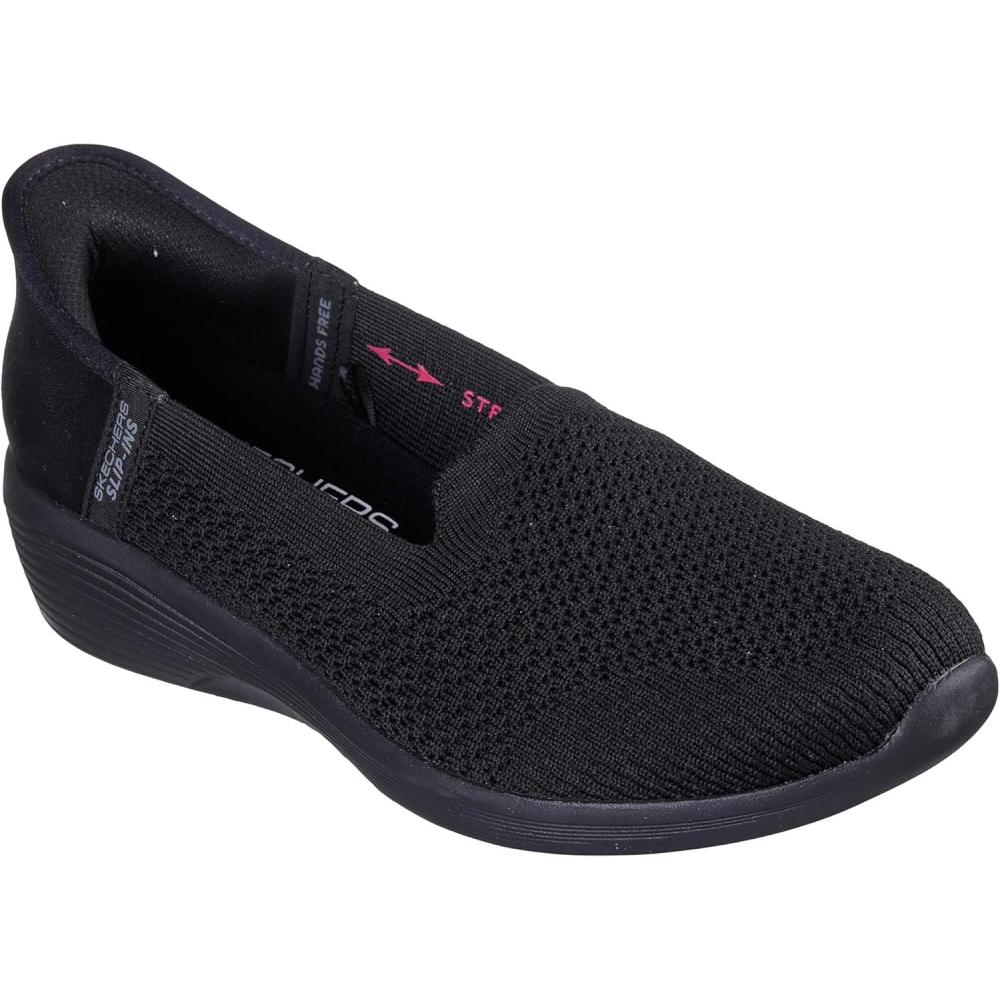 imageSkechers Womens AryaSweet Voice Hands Free Slipins Loafer FlatBlack