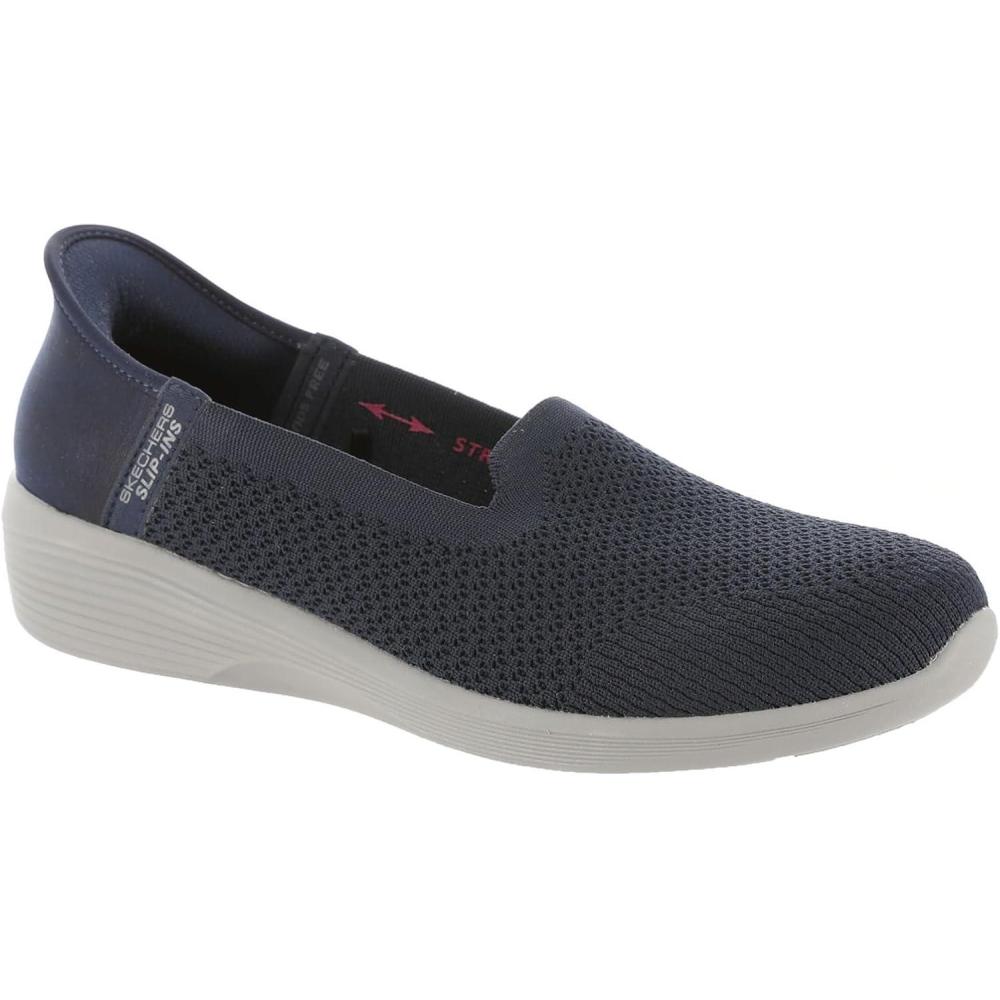 imageSkechers Womens AryaSweet Voice Hands Free Slipins Loafer FlatNavy
