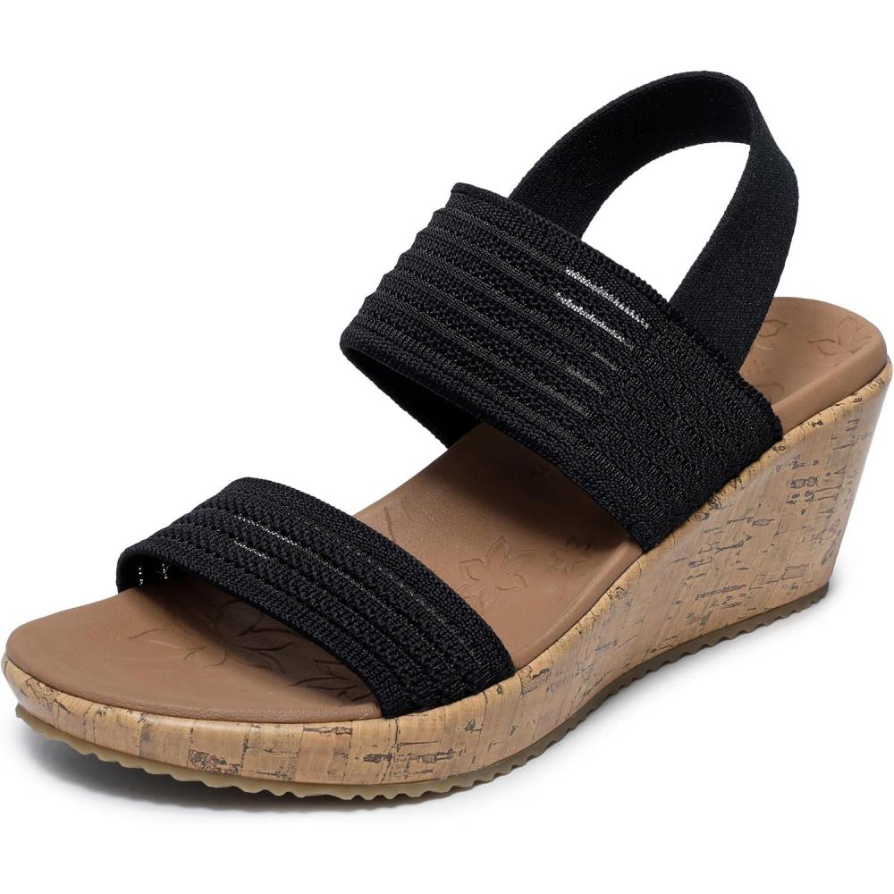 imageSkechers Womens Beverlee Sheer Luck SneakerBlack