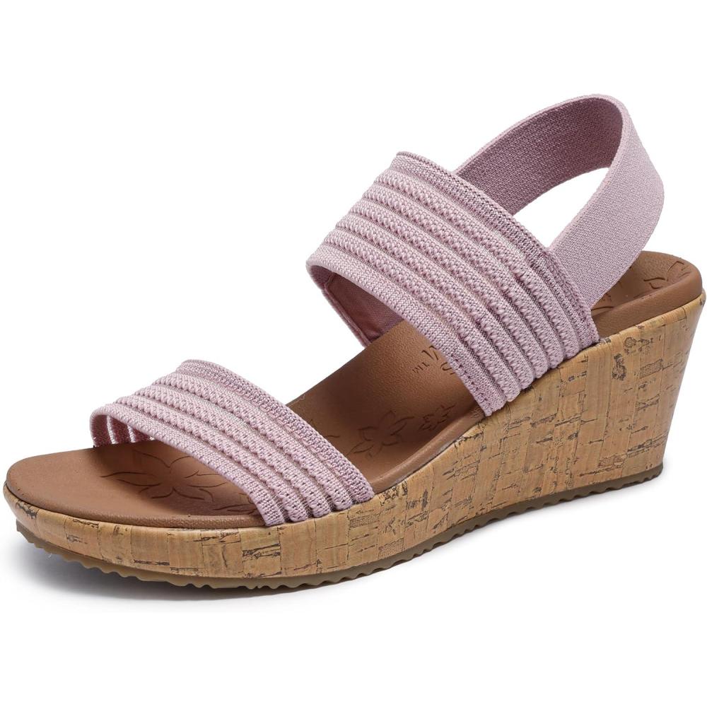 imageSkechers Womens Beverlee Sheer Luck SneakerPink