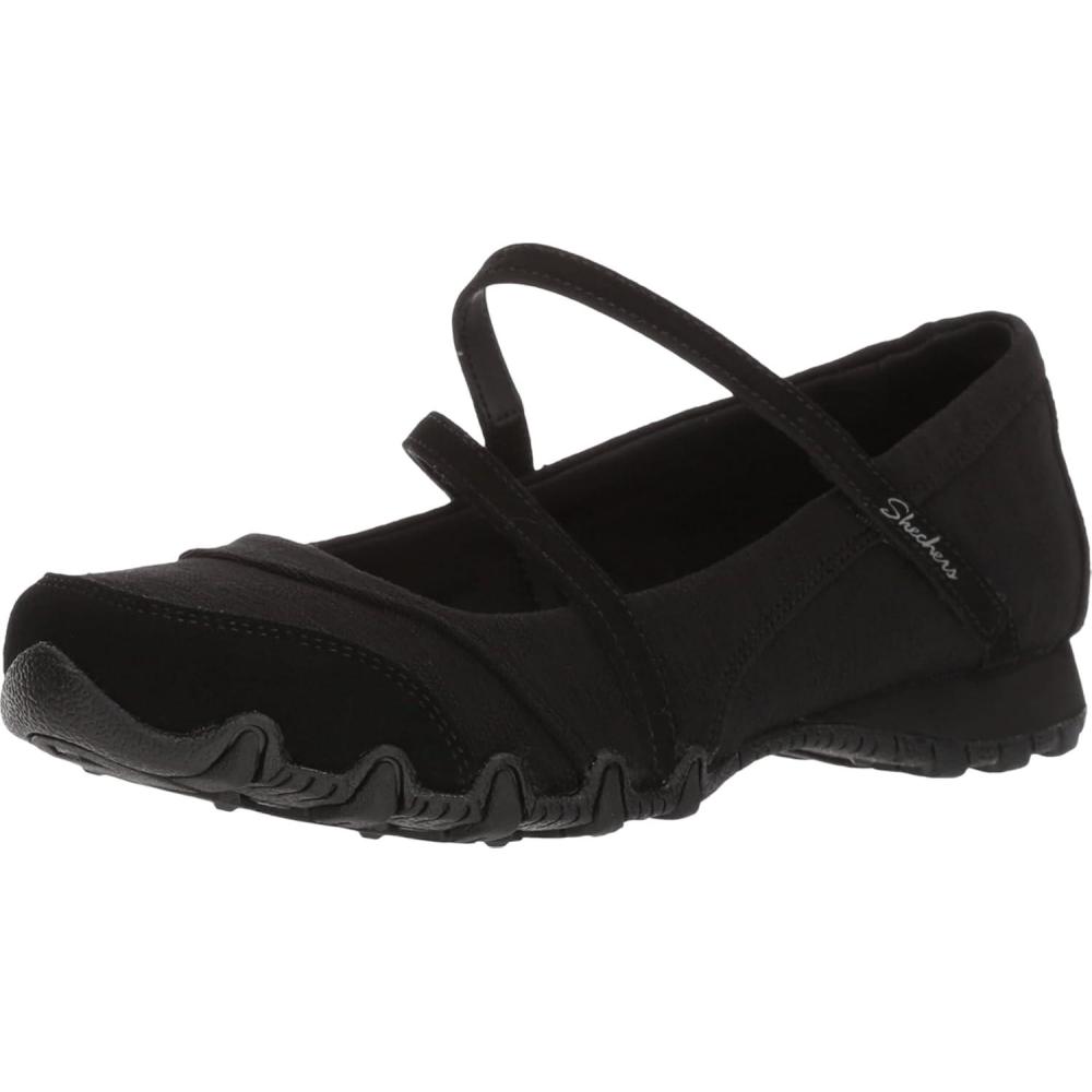 imageSkechers Womens Bikers McGet Up Mary Jane FlatBlack