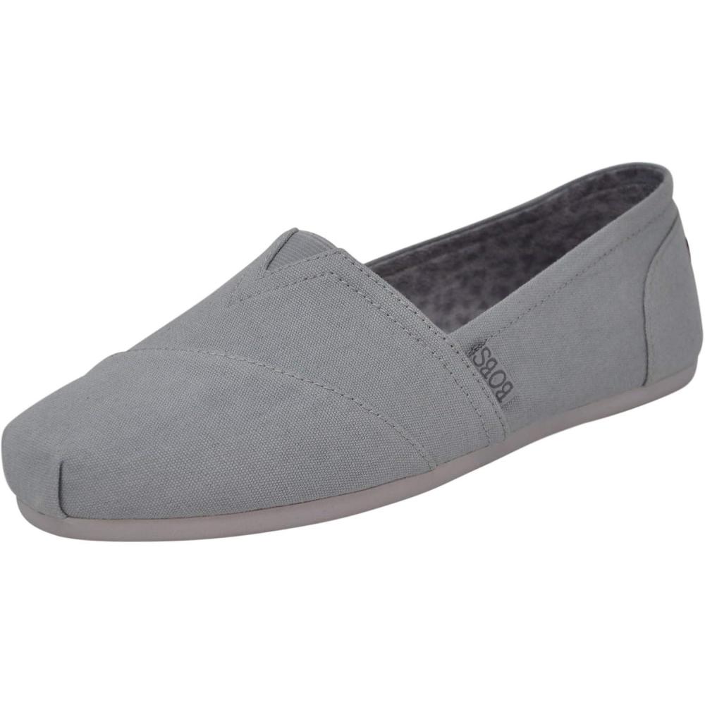 imageSkechers Womens Bobs PlushPeace ampamp Love Ballet FlatLight Grey