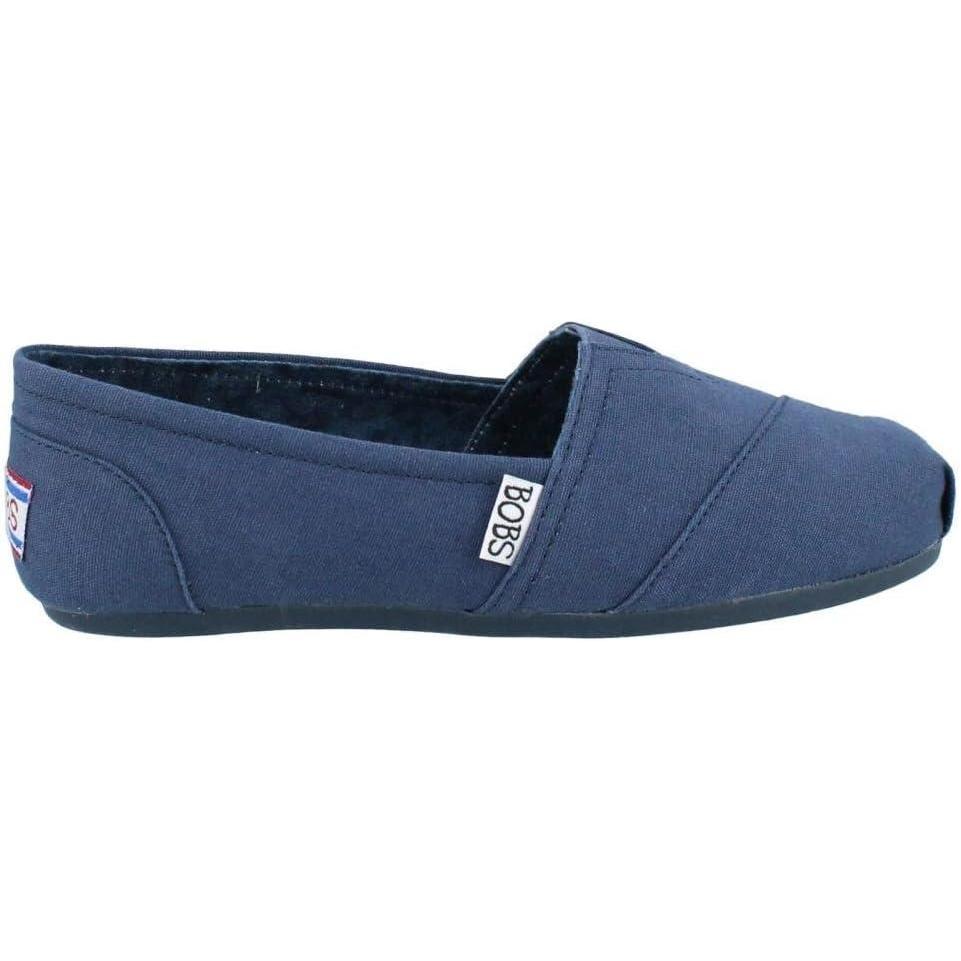 imageSkechers Womens Bobs PlushPeace ampamp Love Ballet FlatNavyNavy