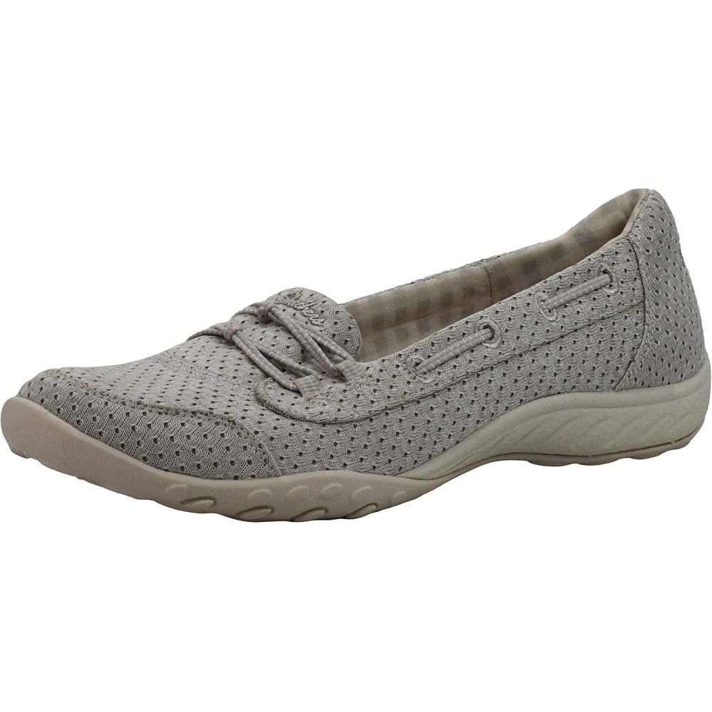 imageSkechers Womens Breathe Easy  Good Influence SlipOnStone