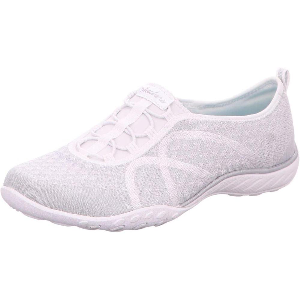 imageSkechers Womens Breathe Easy Fortune KnitWhiteSilver