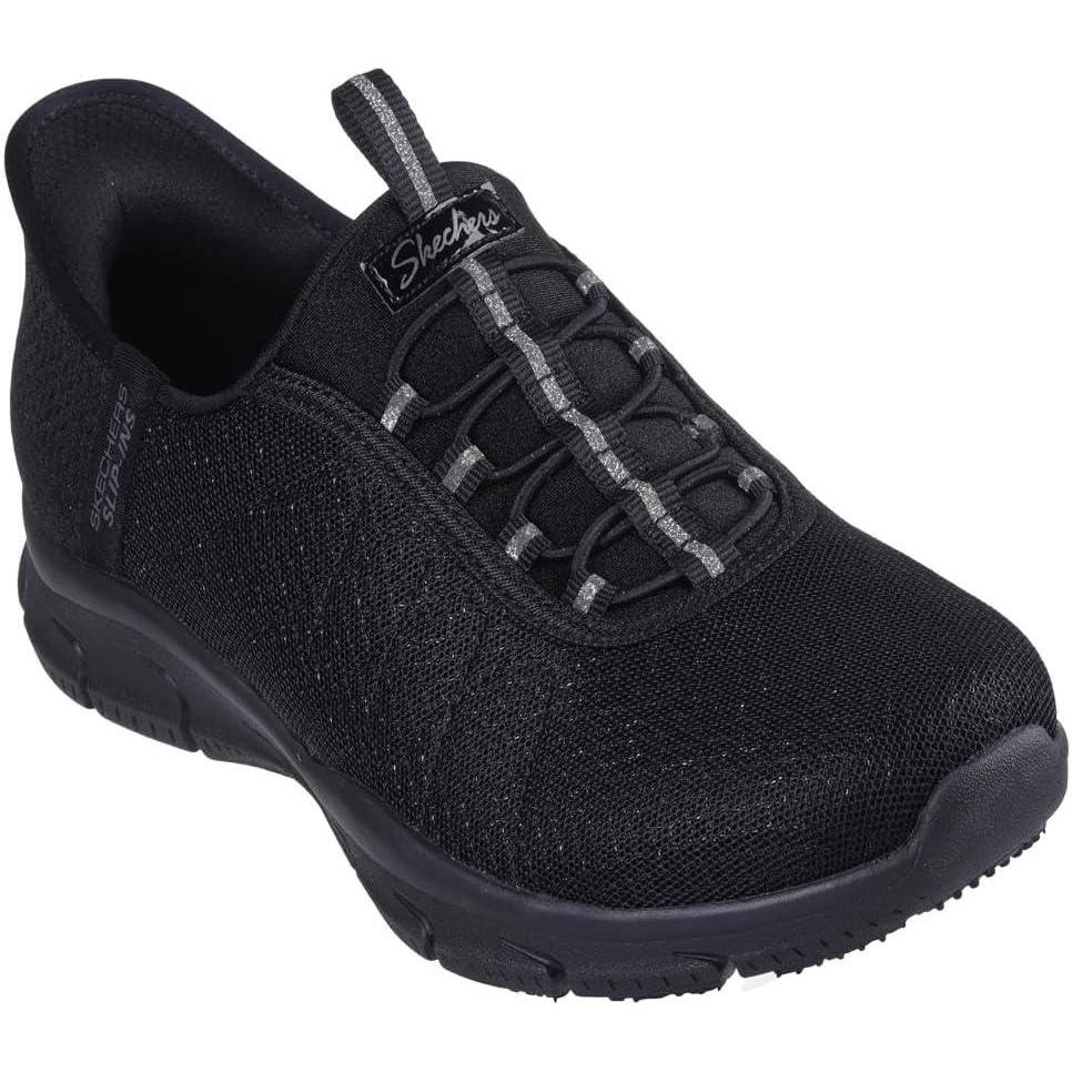 imageSkechers Womens BrillianceNight Shift Hands Free Slipins SneakerBlack
