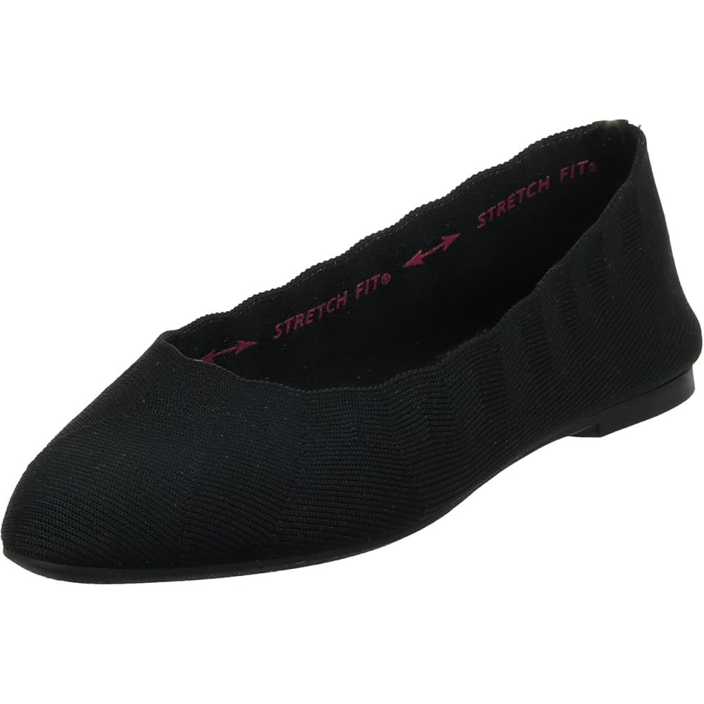 imageSkechers Womens Cleo Bewitch Ballet FlatBlack