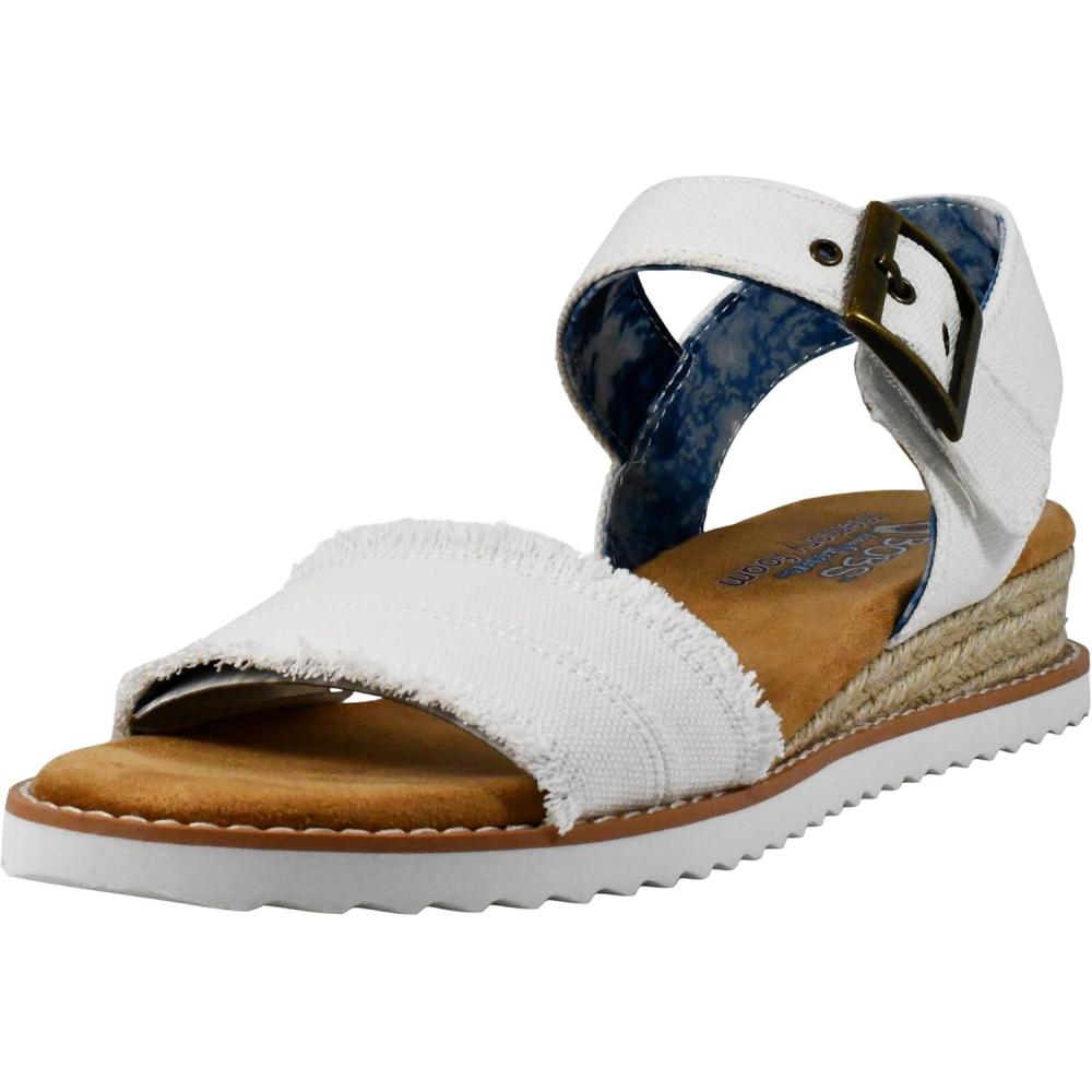 imageSkechers Womens Desert KissAdobe Princess SandalWhite