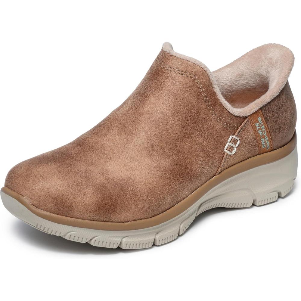 imageSkechers Womens Easy GoingModern HourHands Free Slipins Ankle BootTan