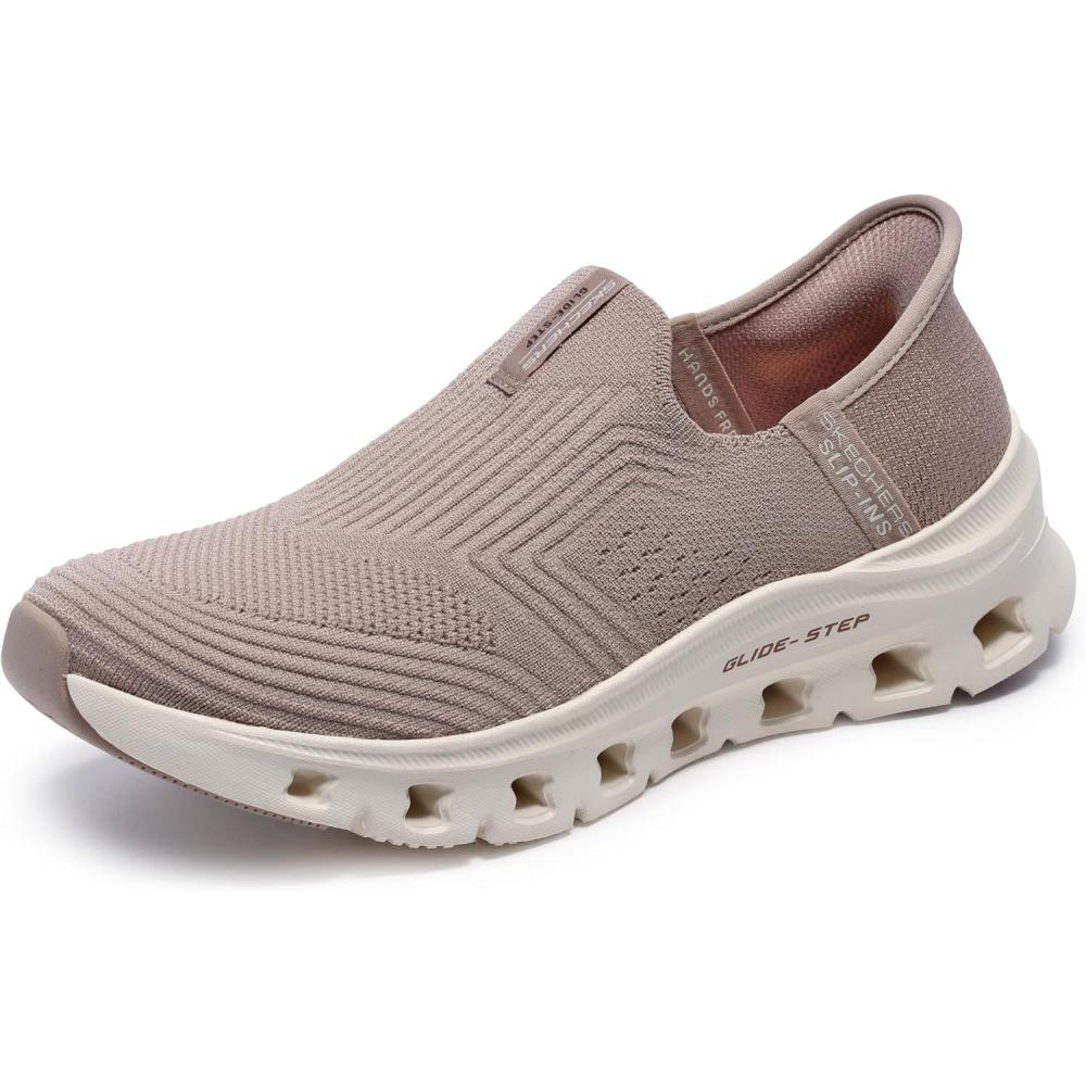 imageSkechers Womens Glide Step Pro Everyday Citiz Hands Free Slip Ins SneakerTan