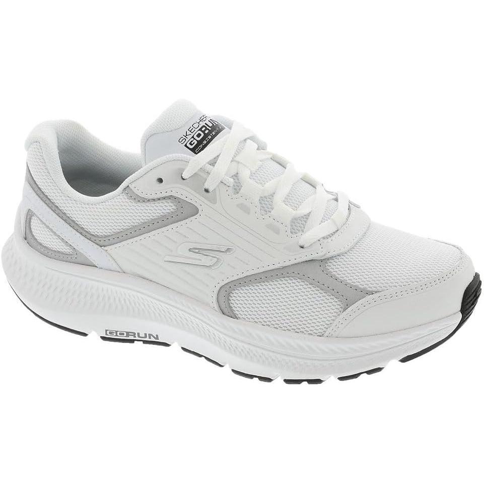imageSkechers Womens Go Run Consistent 20 Advantage SneakerWhiteSilver