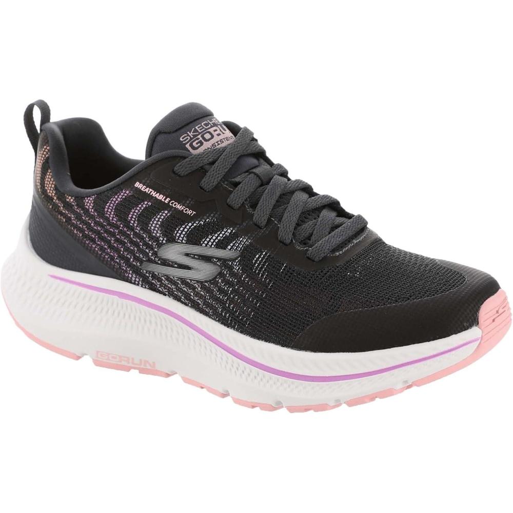 imageSkechers Womens Go Run Consistent 20 Breathable Comfort SneakerBlackMulti