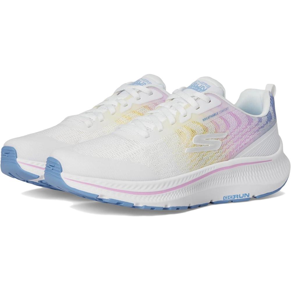 imageSkechers Womens Go Run Consistent 20 Breathable Comfort SneakerWhiteMulti