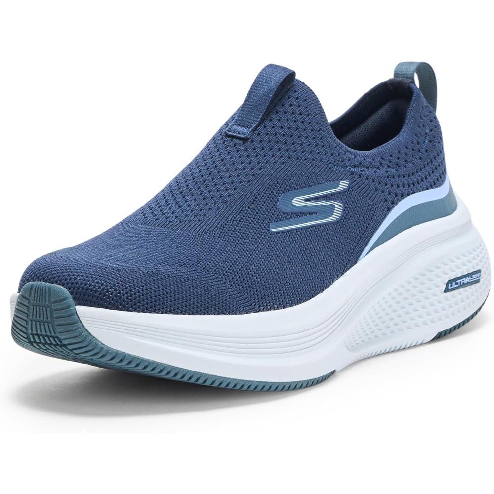 imageSkechers Womens Go Run Elevate 20 Cadena SneakerNavyBlue