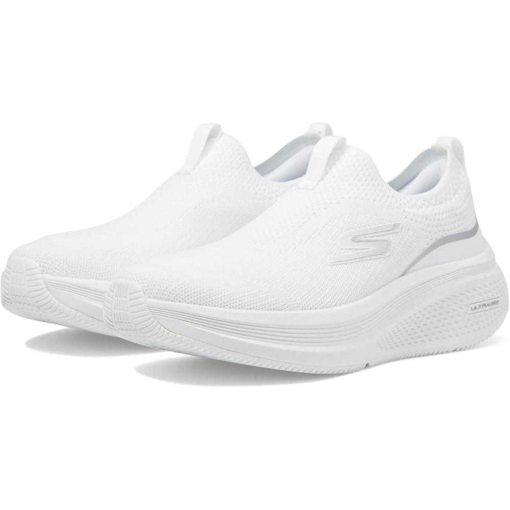 imageSkechers Womens Go Run Elevate 20 Cadena SneakerWhiteSilver
