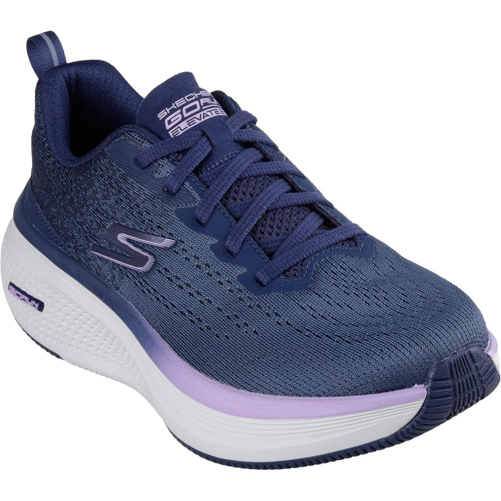 imageSkechers Womens Go Run Elevate 20 SneakerNavyLavender