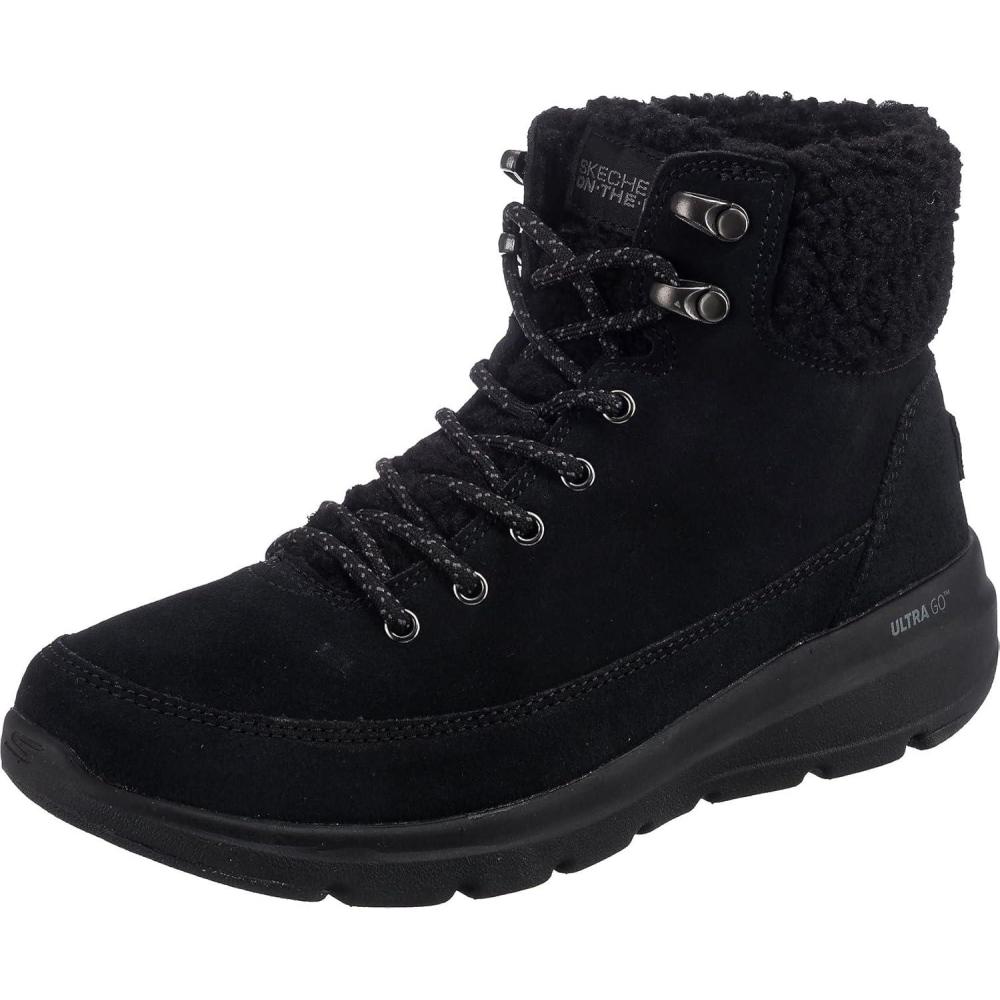 imageSkechers Womens Go Run Trail Altitude Highly Elevated Hiking BootBlack