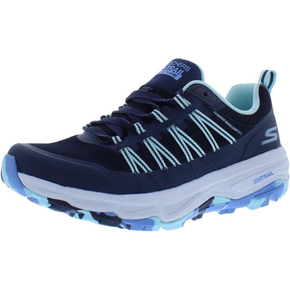 imageSkechers Womens Go Run Trail Altitude Highly Elevated Hiking BootNavyAqua