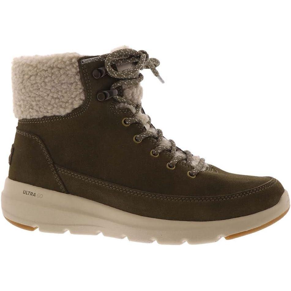 imageSkechers Womens Go Run Trail Altitude Highly Elevated Hiking BootOlive