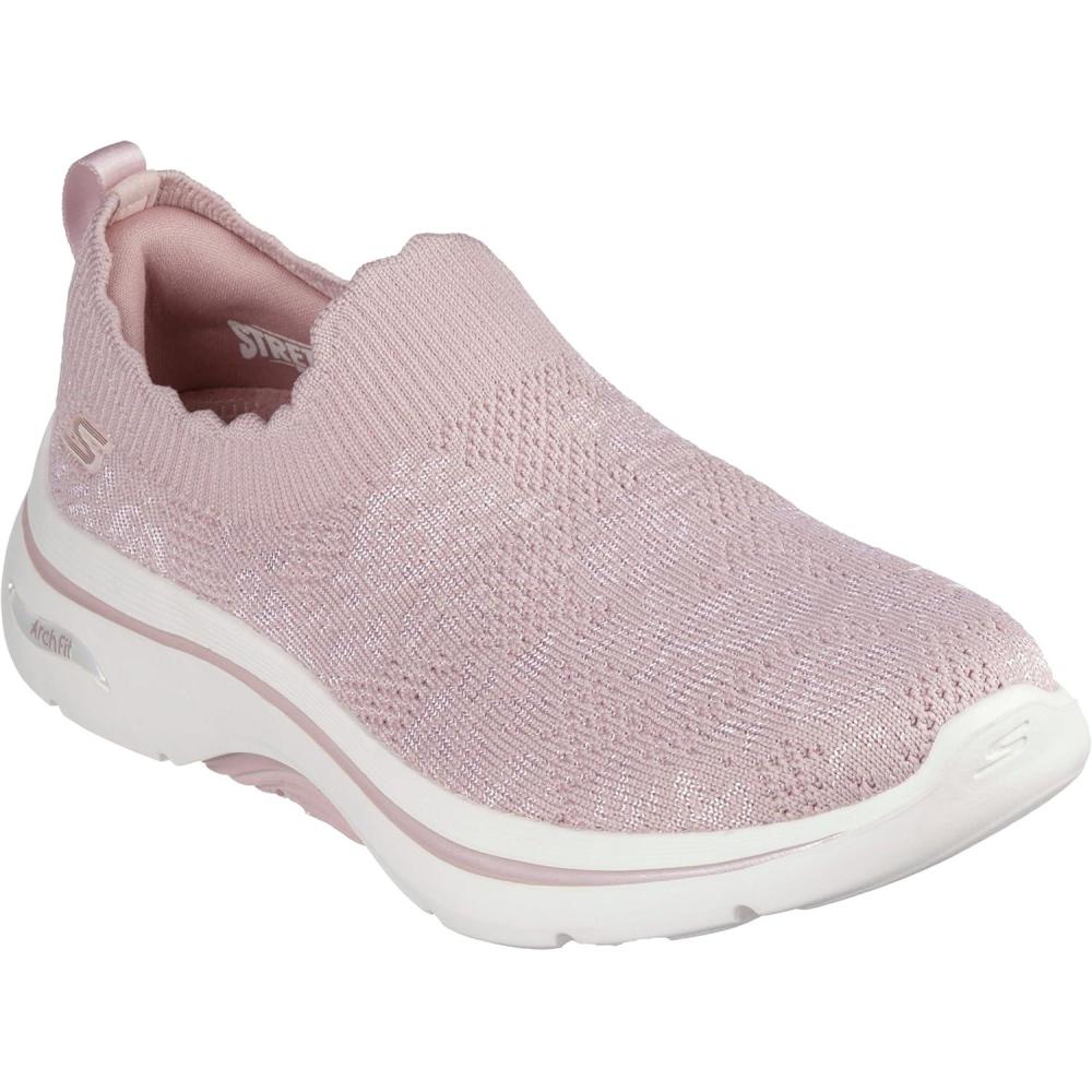 imageSkechers Womens Go Walk Arch Fit 20 Rosa Linda SneakerMauve