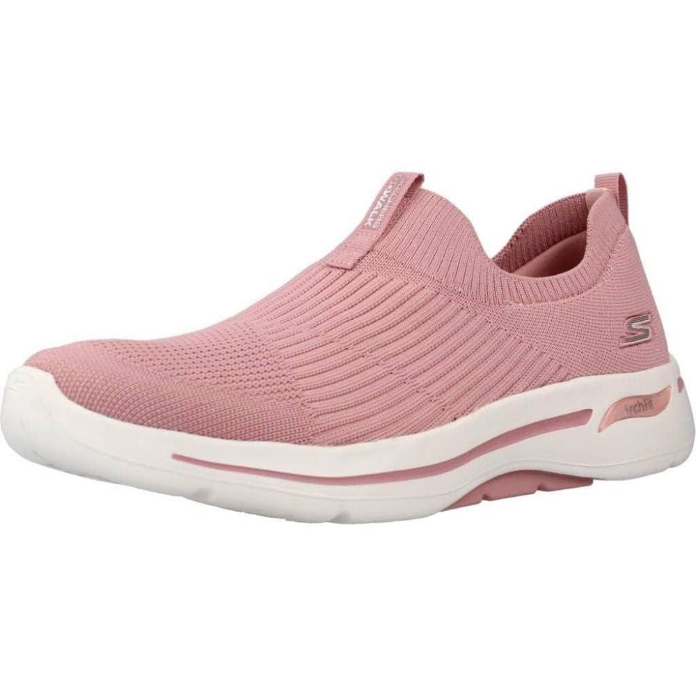 imageSkechers Womens Go Walk Arch Fit Iconic SneakerLight Pink