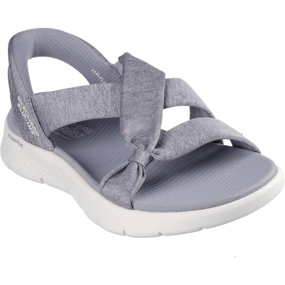 imageSkechers Womens Go Walk Flex SandalPeyton Hands Free Slipins FlatGrey