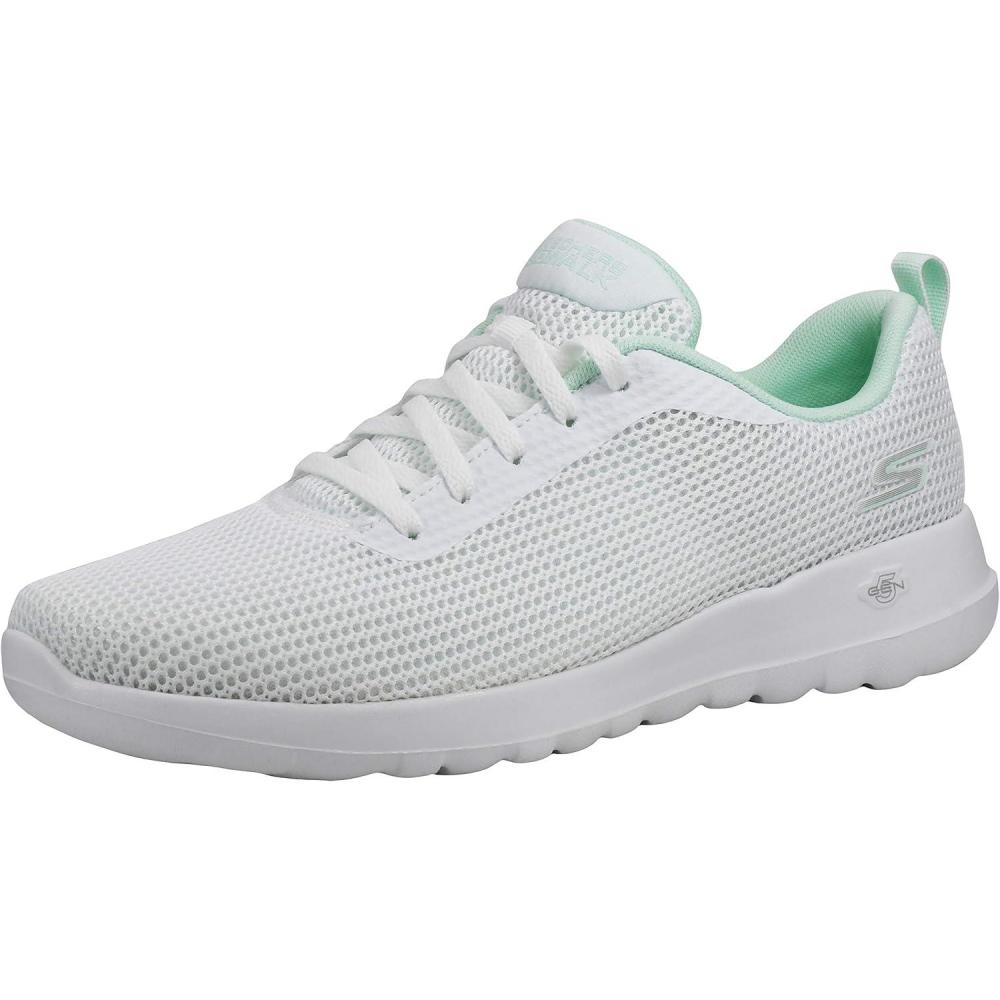 imageSkechers Womens Go Walk Joy Upturn SneakerWhiteMint