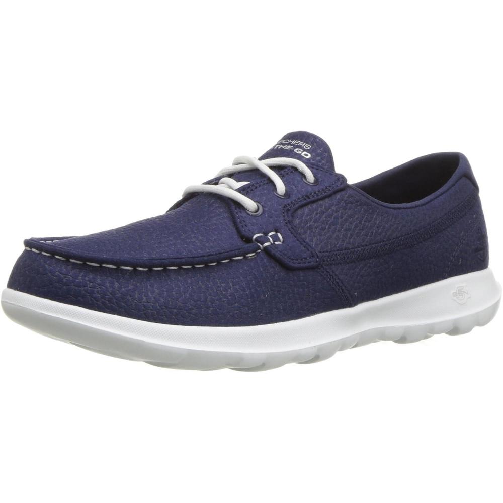 imageSkechers Womens Go Walk Lite  Eclipse Walking ShoesNavyWhite