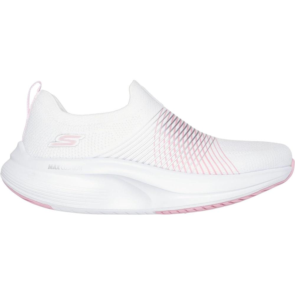 imageSkechers Womens Go Walk Max Walker Sally SneakerWhitePink
