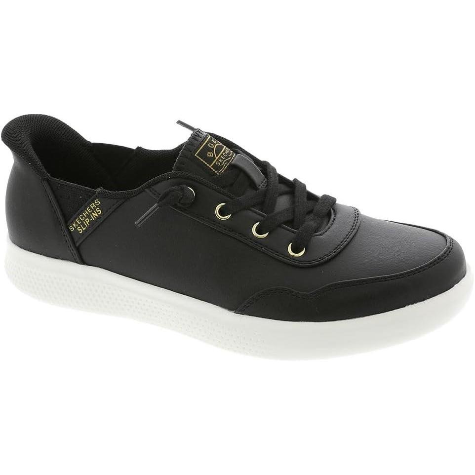 imageSkechers Womens Hands Free Slipins Bobs SkipperKeep It Classic SneakerBlack