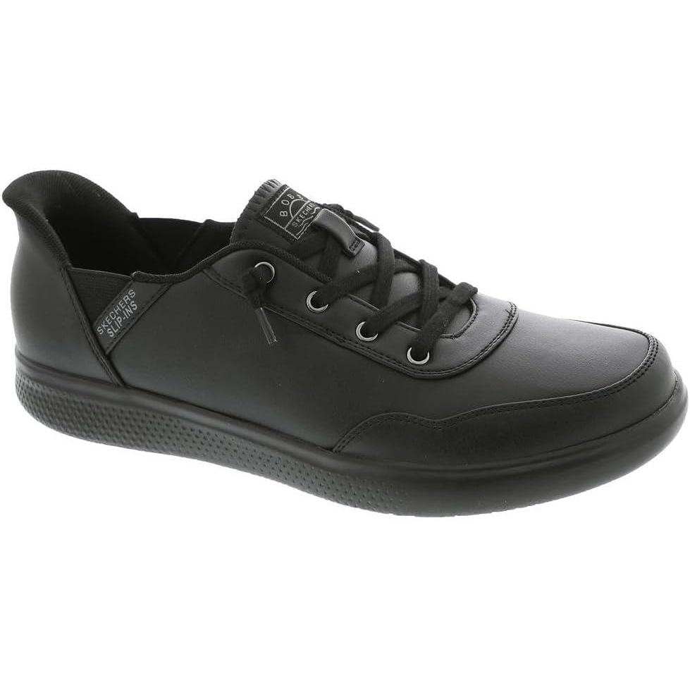 imageSkechers Womens Hands Free Slipins Bobs SkipperKeep It Classic SneakerBlackBlack