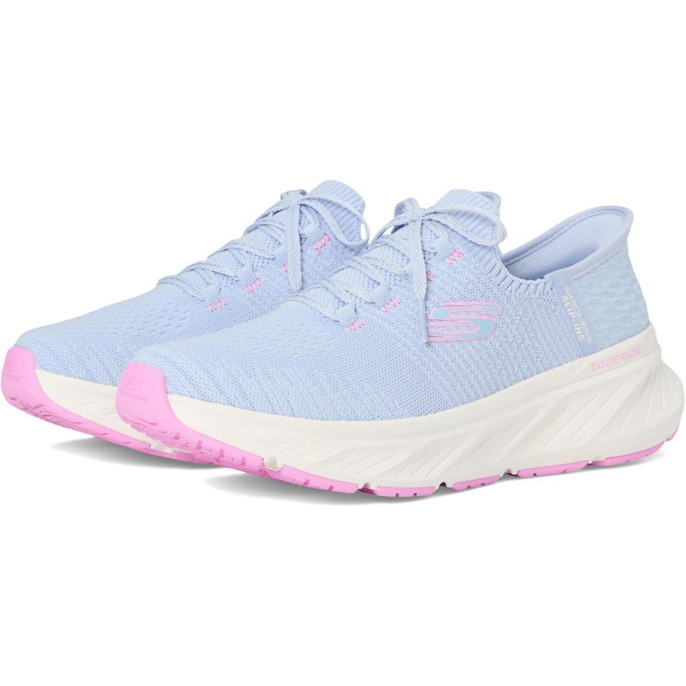 imageSkechers Womens Hands Free Slipins Edgeride SneakerPerwinkle Pink