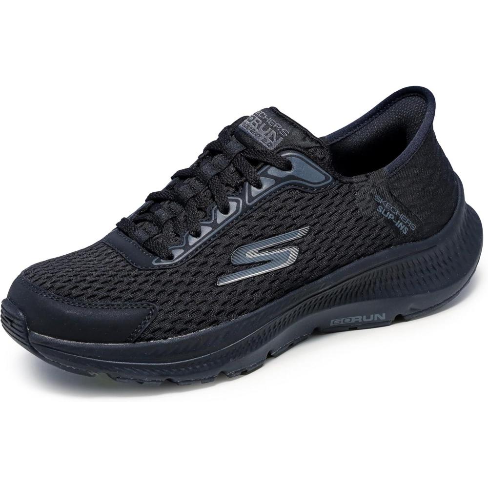 imageSkechers Womens Hands Free Slipins Go Run Consistent 20 Endure SneakerBlack