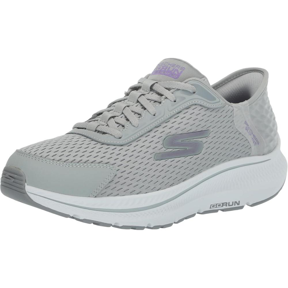 imageSkechers Womens Hands Free Slipins Go Run Consistent 20 Endure SneakerGrayLavender