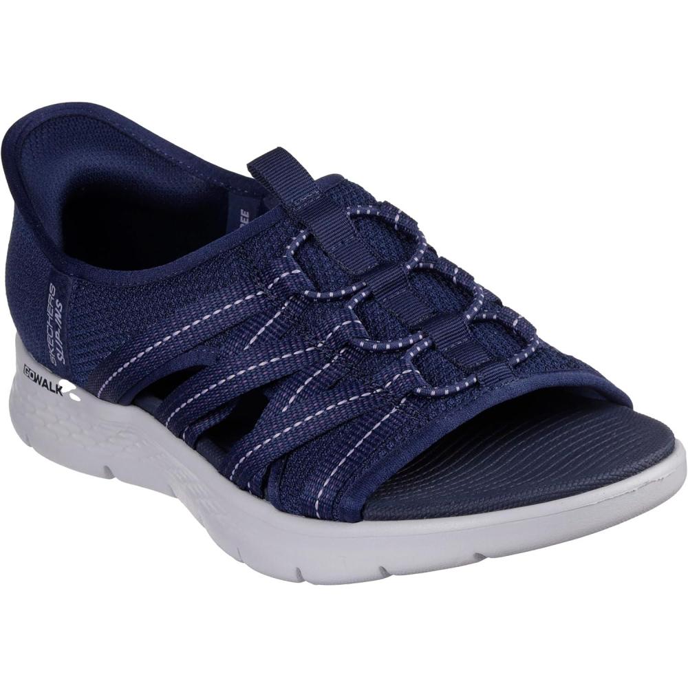 imageSkechers Womens Hands Free Slipins Go Walk Flex Sandal  Sadie FishermanNavy