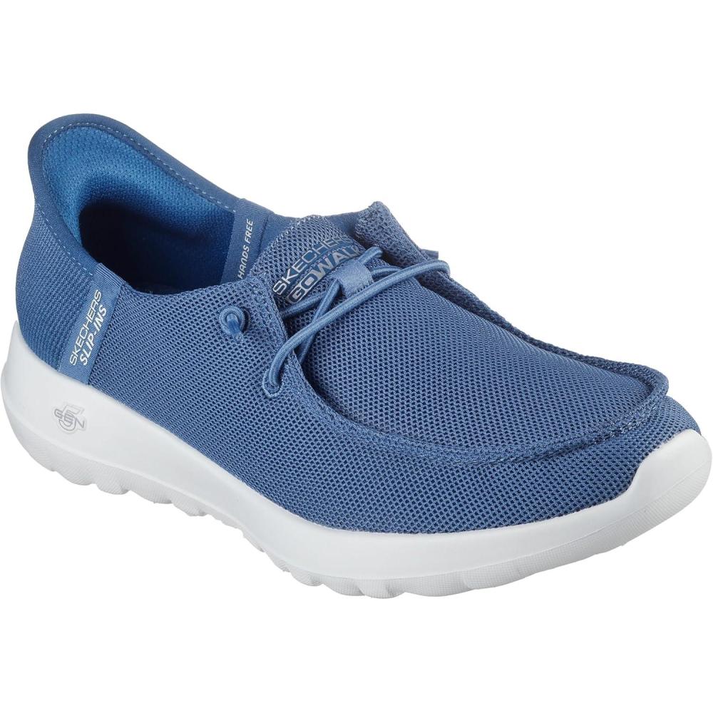 imageSkechers Womens Hands Free Slipins Go Walk Joy Moc Toe Casual Shoe SneakerBlue