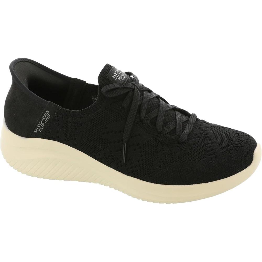 imageSkechers Womens Martha Stewart Ultra Flex 30Back on Track Hands Free Slipins SneakerBlack