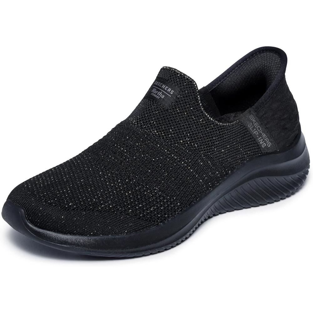 imageSkechers Womens Martha Stewart Ultra Flex 30Neptune SneakerBlack