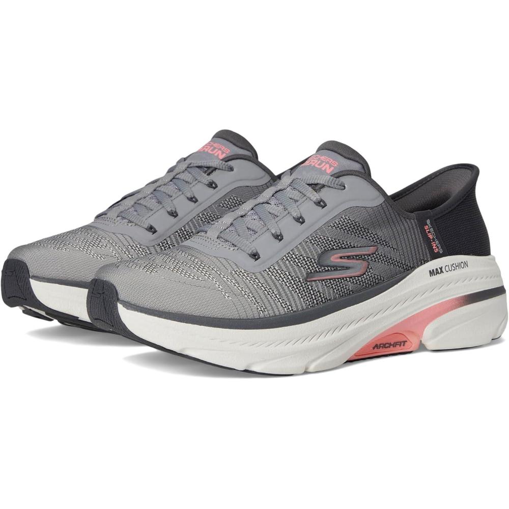 imageSkechers Womens Max Cushioning Arch Fit 20 Adelphi Hands Free Slipins SneakerGrayCoral