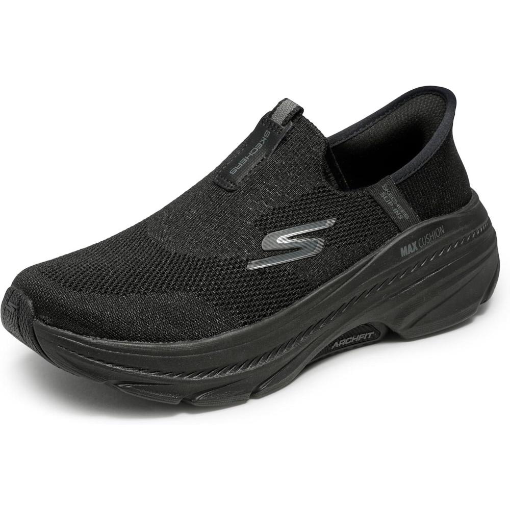 imageSkechers Womens Max Cushioning Arch Fit 20 Cambridge Hands Free Slipins SneakerBlack