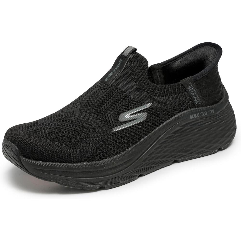 imageSkechers Womens Max Cushioning Elite 20 Eternal Hands Free Slipins SneakerBlack
