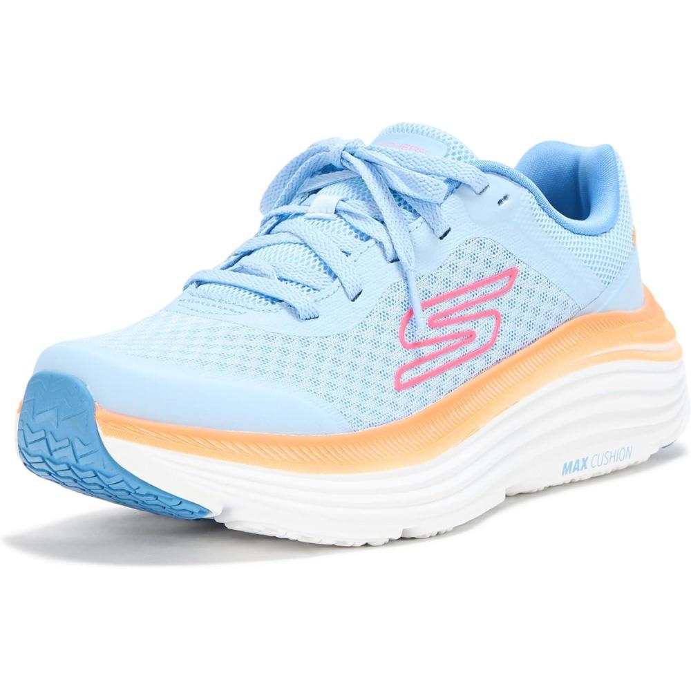 imageSkechers Womens Max Cushioning Endeavour Canova SneakerBlueOrange