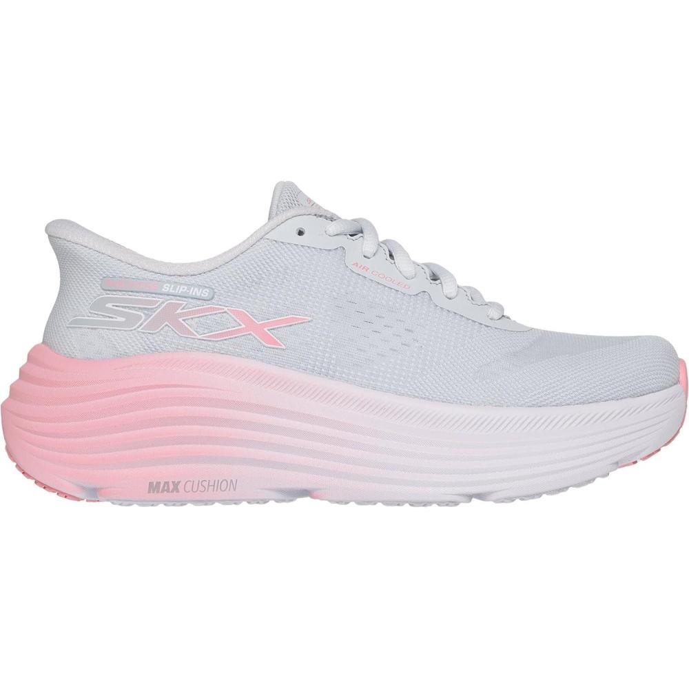 imageSkechers Womens Max Cushioning Endeavour Hallandale Hands Free Slipins SneakerGrayPink