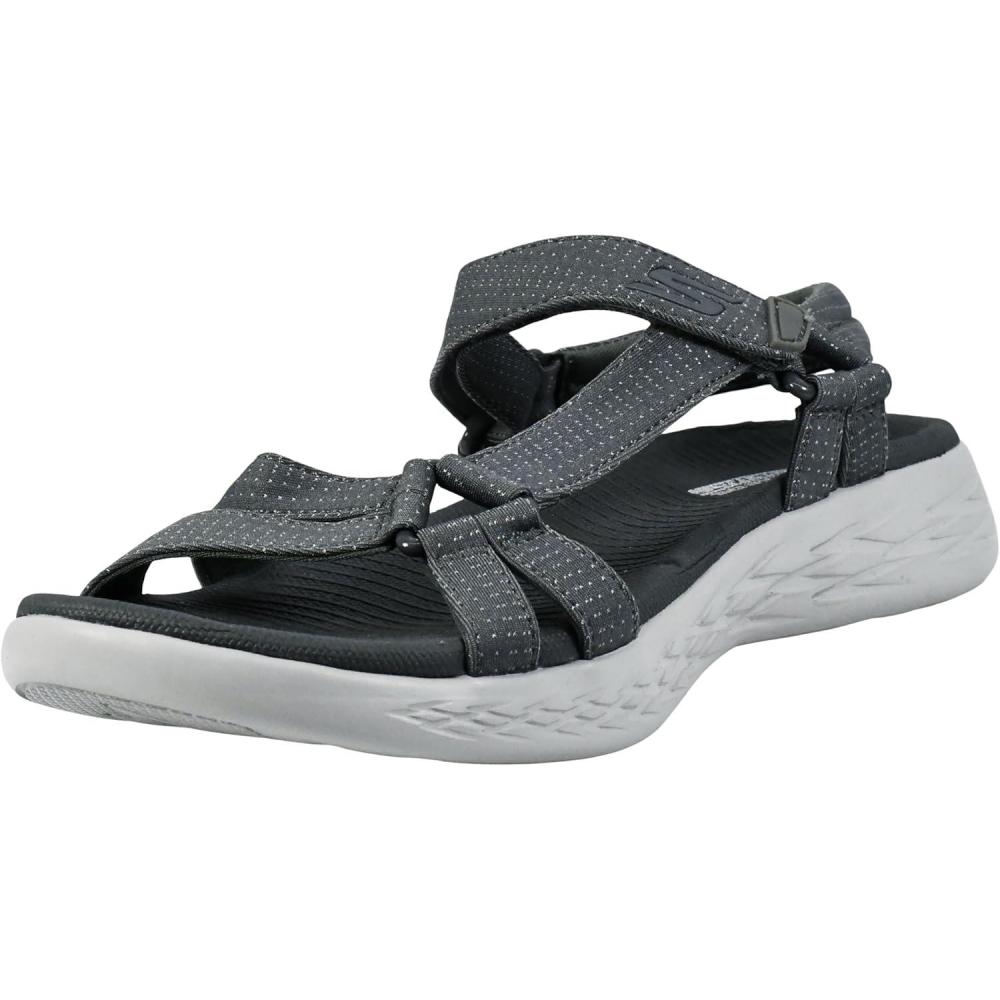 imageSkechers Womens OnThego 600Brilliancy Sport SandalGrey