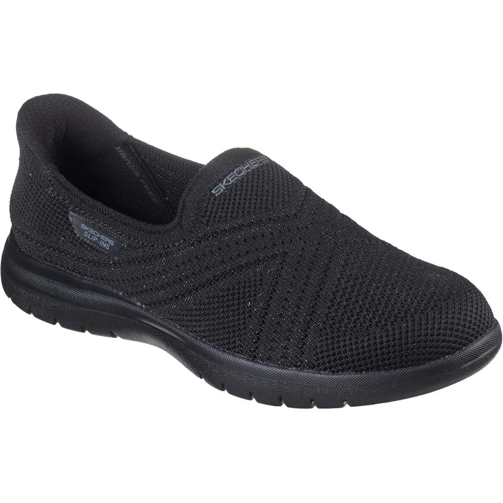 imageSkechers Womens OnThego FlexExcellency Hands Free Slipins Loafer FlatBlackBlack