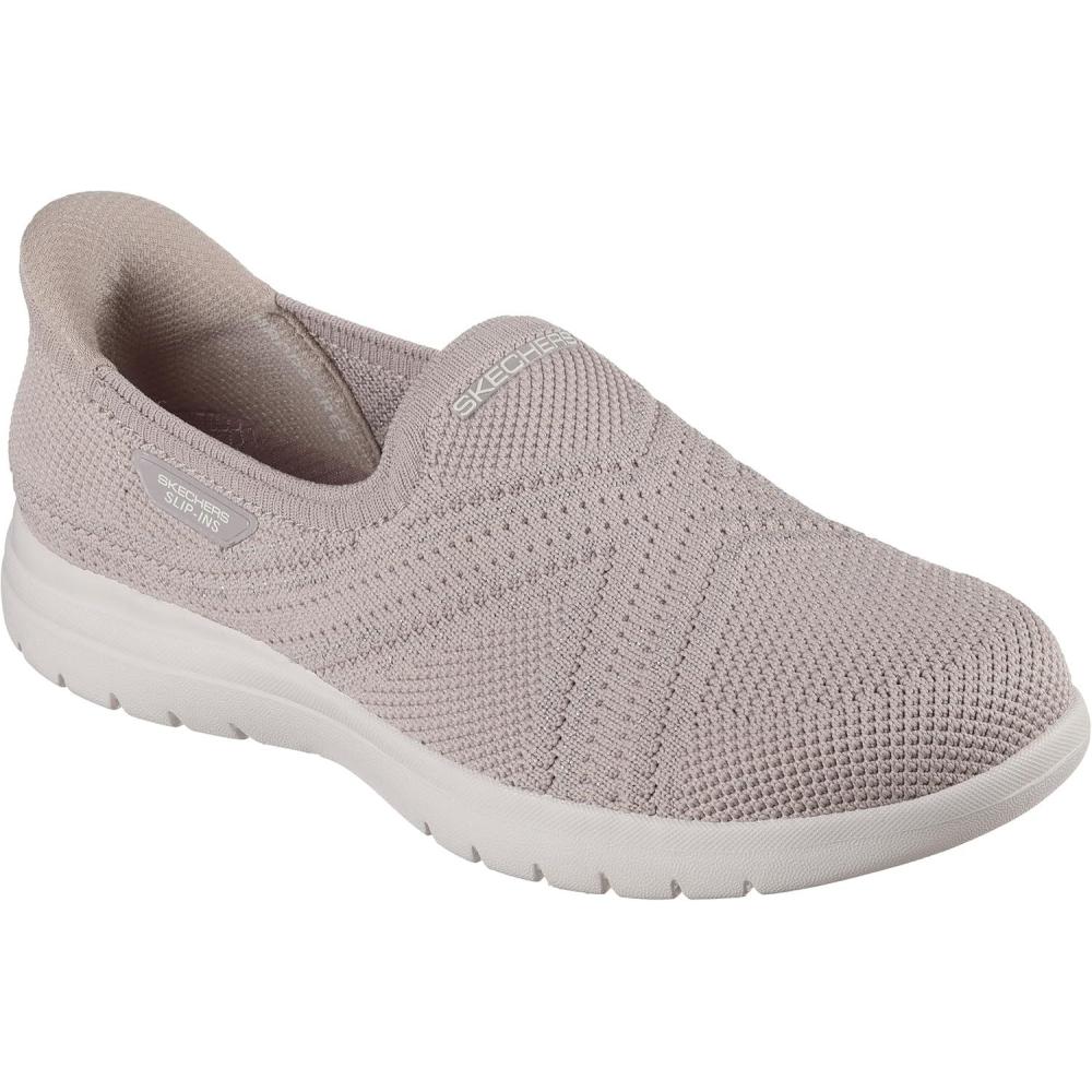 imageSkechers Womens OnThego FlexExcellency Hands Free Slipins Loafer FlatTaupe