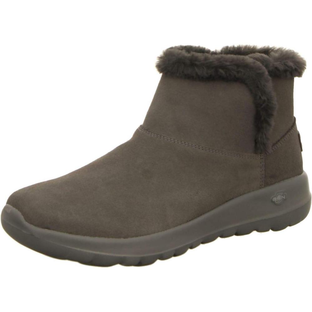 imageSkechers Womens OnThego JoyBundle Up Chukka BootCharcoal