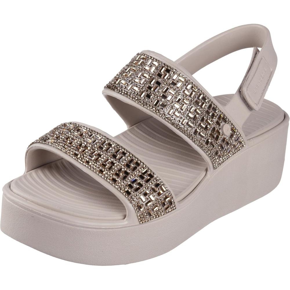 imageSkechers Womens Platform Wedge SandalTaupe