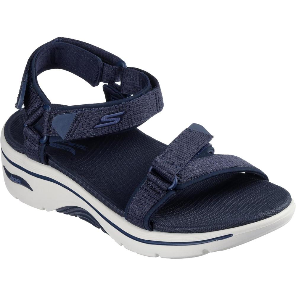 imageSkechers Womens Quarter Strap Fisherman SandalNavy