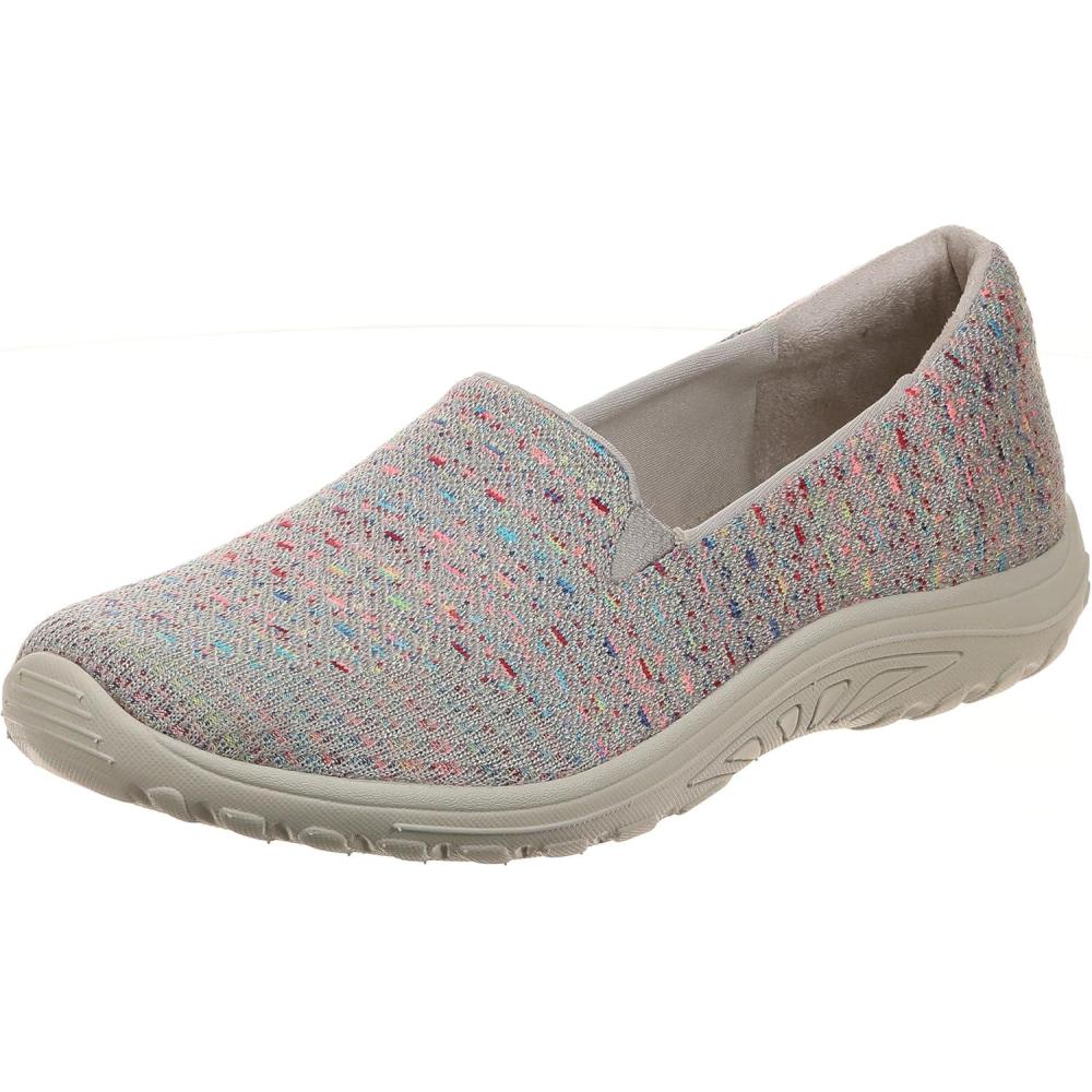 imageSkechers Womens Reggae FestWicker Loafer FlatTaupe